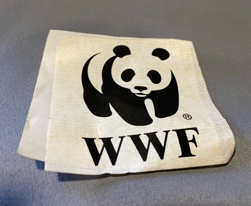 Vintage wwf panda vinyl - vinyl, decal