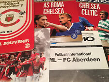 Friendly/Friendlies/Testimonial Match Day Football Programmes *Choose from list*
