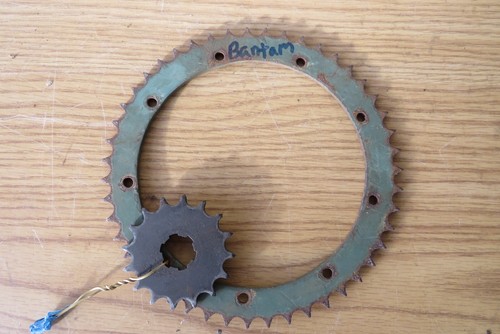 Bsa bantam rear wheel - d1, &