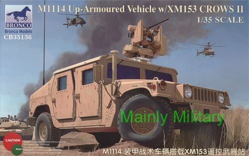 Bronco models m1114 - bronco, 1/35