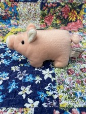 Keel Toys Pink Pig Soft Toy 6.5” Piglet Plush Simply Soft Collection VGC