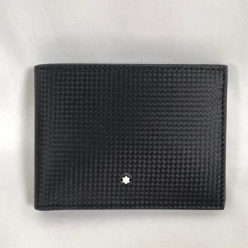 Montblanc fold wallet black - montblanc, bi-fold