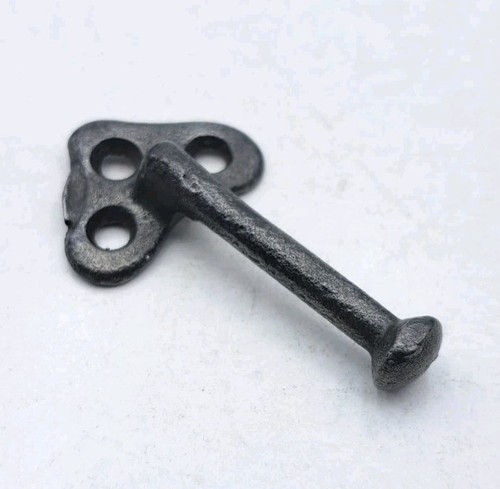 Antique hook under shelf - under,
