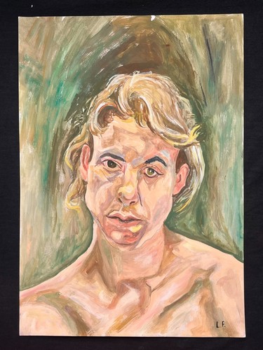 Lucian freud painting drawing - painting,