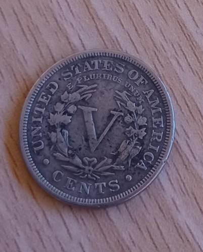Usa liberty nickel 1897 - usa,