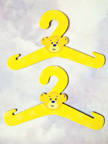Build bear two yellow coat - bear,,