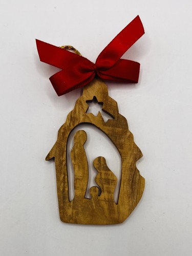 Vintage wooden nativity manger - vintage,