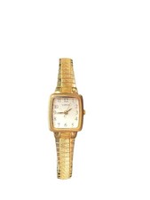 Lorus V8110 5440 Vintage Ladies Watch Gold Toned Expanding Bracelet