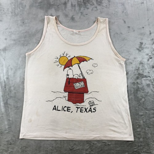 Vtg 1958 peanuts tank top - tank,