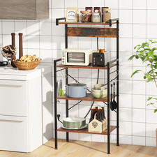 4-Tier Kitchen Bakers Rack w/