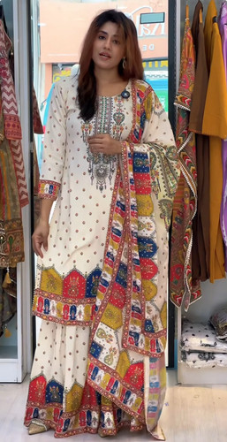 Sharara plazzo suit - , salwar