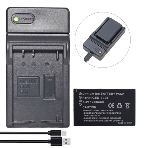 Battery charger for nikon 1 - +charger,