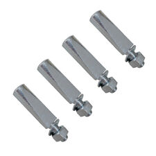 Bicycle Cotter Pin / Crank Pin - 3/8in 9.5mm - 4 Pack