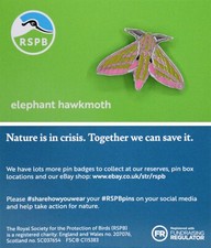 RSPB Pin Badge Elephant