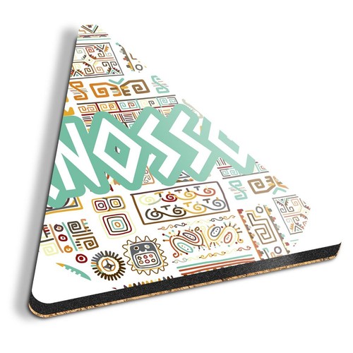 Triangle mdf coaster knossos - triangle,