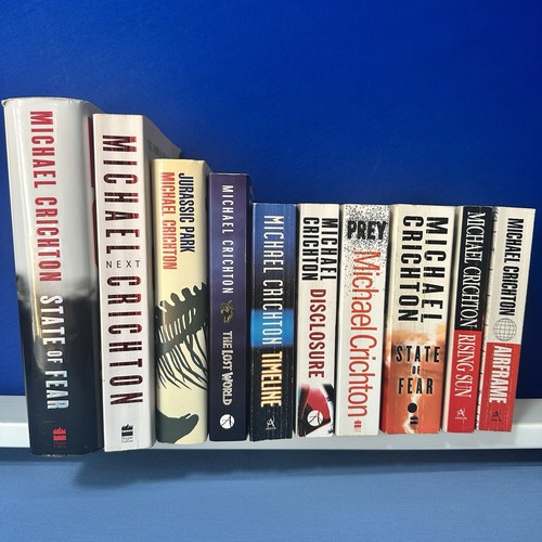 11x michael crichton book - michael,