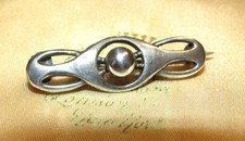 Collectable Antique dated 1914 Charles Horner Chester sterling silver brooch pin