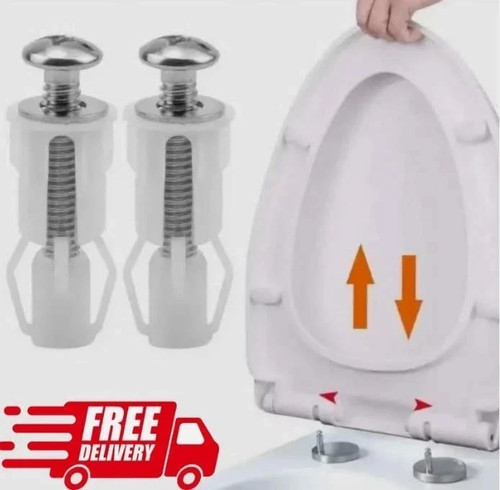 2pcs toilet seat hinges - 2pcs,