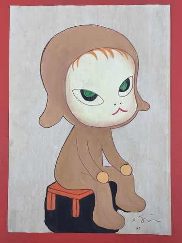 Yoshitomo nara drawing - yoshitomo,