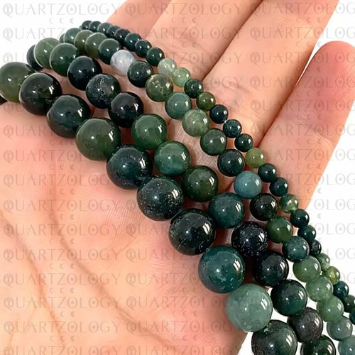 Moss agate natural - moss,