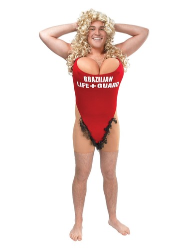 Mens hairy mary lifeguard - mens,