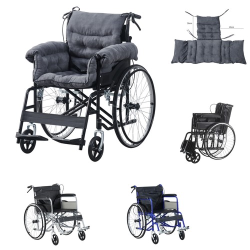 Foldable wheelchair with - foldable,