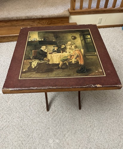 Antique folding card - antique,