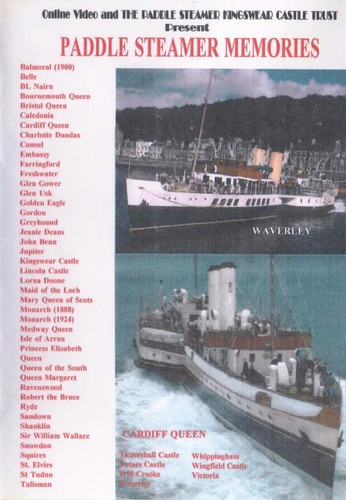 Paddle steamer memories dvd - paddle,