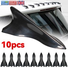 10Pc Universal Shark Fin Diffuser Vortex Generator Car Wing Roof Spoiler Bumper