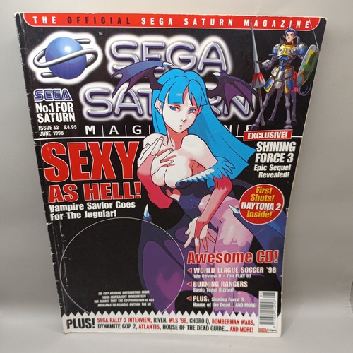 Sega saturn magazine issue - sega, 32