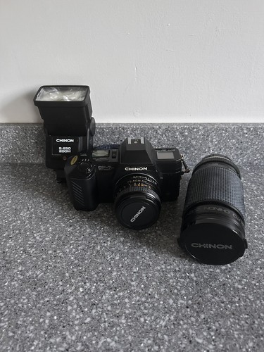 Chinon slr 35mm film - cp-7m,