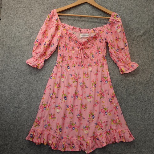 Pink milkmaid dress women - milkmaid,