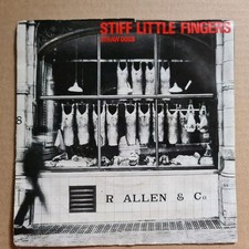 Stiff Little Fingers Straw Dogs 7" Vinyl VG+/EX Chrysalis Records CHS 2368 Punk