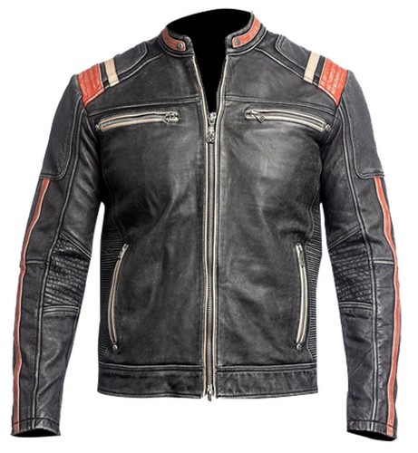 Men biker vintage - men's,