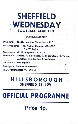 Sheffield wednesday reserves - sheffield,