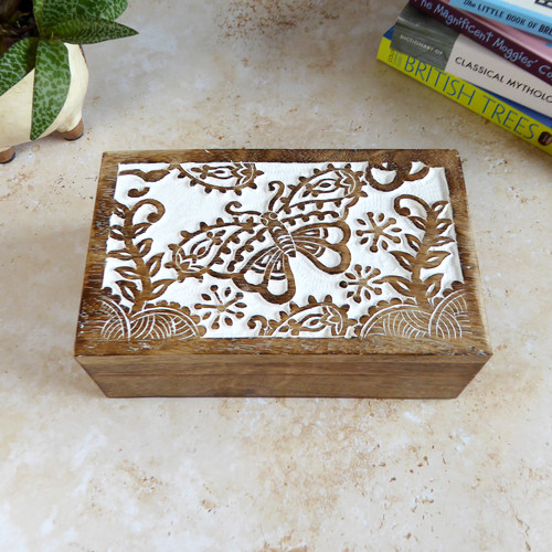 Handmade wooden butterfly - handmade,