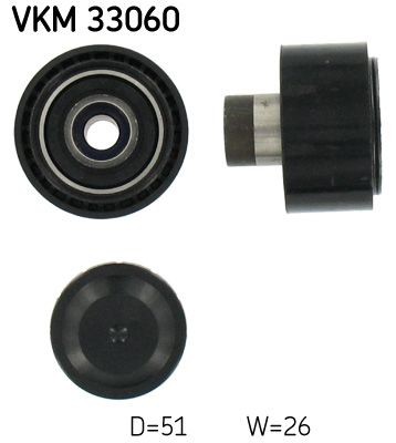 Ribbed belt deflection - v-ribbed,