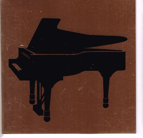 Grand piano square copper - piano,