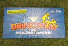 Drinkopoly Drinking Board Game Adult Fun Party Game Complete Card Game Drinking 