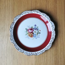 James Kent Ltd Old Foley Staffordshire Vintage Bouquet Plate