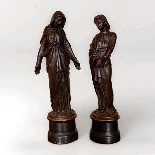 Antique 19thc bronze calvary - 19thc,