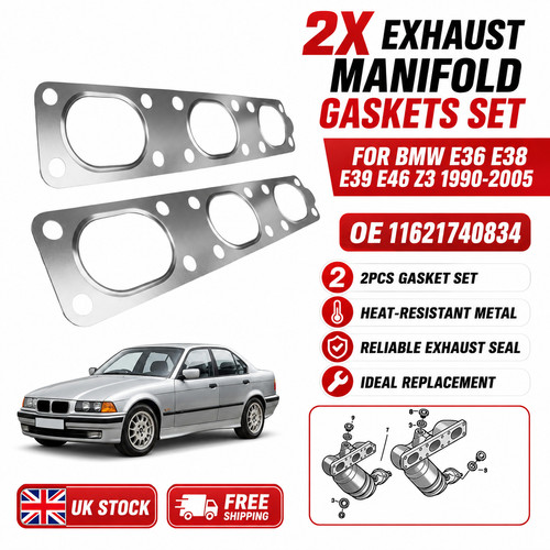 Exhaust manifold gasket - 2x,