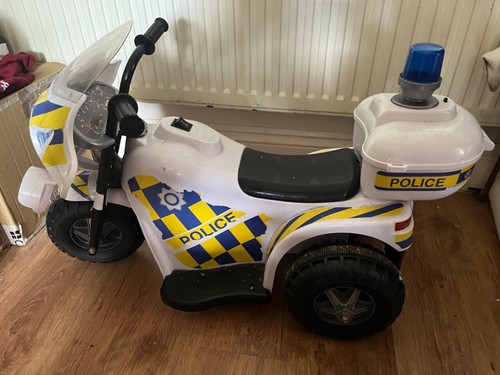 Kids electric police - , motorbike