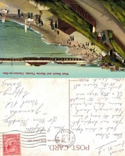 Vintage Postcard - West Beach