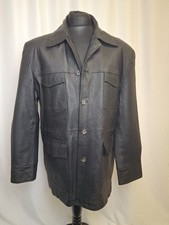 TERRITORY Leather Mens Jacket