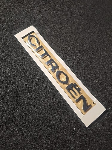 Genuine citroën rear badge - genuine,