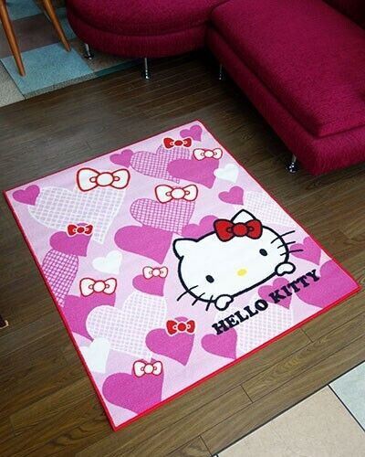 Hello kitty desk - desk, carpet