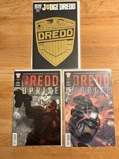 Judge Dredd Comic Bundle, Very Nice, Foil Cover, Uprise 