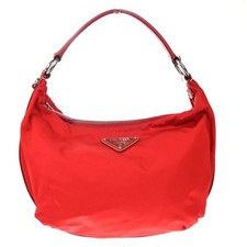 PRADA MILANO Logo Tessuto Hobo