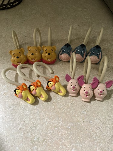 Disney shower curtain hangers - disney,